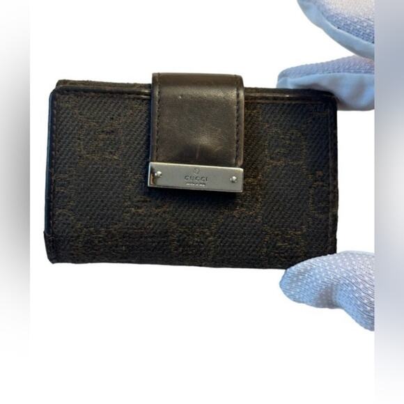 Gucci Wallet Key Ring Gucci Key Holder 6 Rings - Picture 1 of 13
